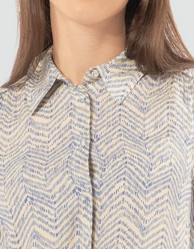 SECOND FEMALE Bluse mit modernem Print Hotsell