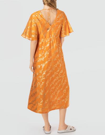 SECOND FEMALE Kleid mit V-Ausschnitt im Angebot