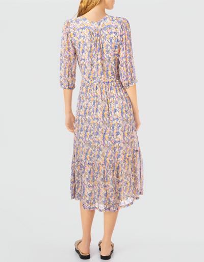 SECOND FEMALE Kleid in Wickeloptik Kostenloser Versand