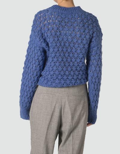 SECOND FEMALE Pullover mit lockerem Strickmuster Begrenztes Angebot