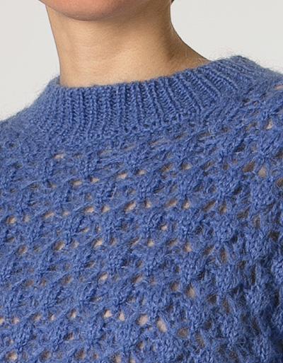 SECOND FEMALE Pullover mit lockerem Strickmuster Begrenztes Angebot