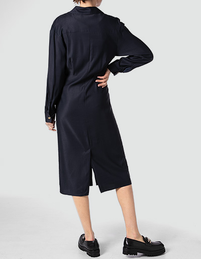 SECOND FEMALE Hemdblusenkleid mit Knotenoptik Online Shopping