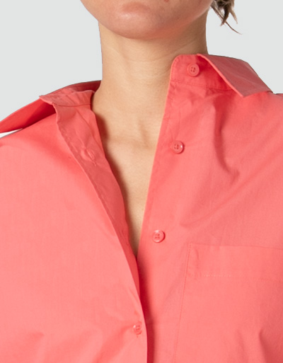 SECOND FEMALE Oversized Bluse im cleanen Look Saisonschlussverkauf