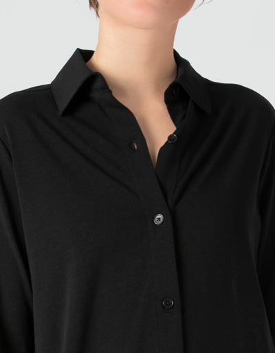 Marc O'Polo Jersey-Kleid mit Knopfleiste Valentinstagsangebot