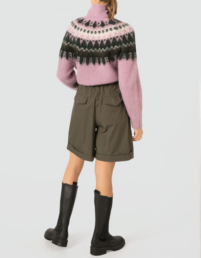 Marc O'Polo Shorts mit hoher Taille Kauf eins, bekomm eins gratis