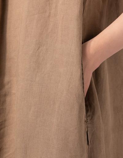 Replay Maxikleid aus reinem Leinen Letzte 2 Tage