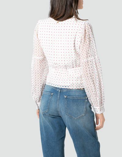 Freebird Wickelbluse im Flower Look Riesige Rabatte