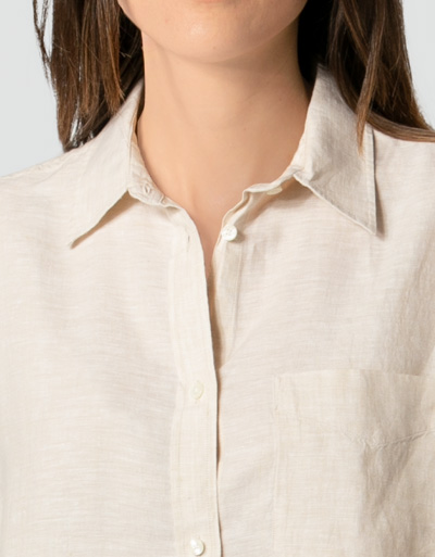 Gant Bluse aus reinem Leinen Clearance-Verkauf