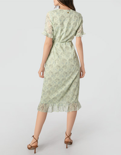 Freebird Wickelkleid mit Lurex Auslauf
