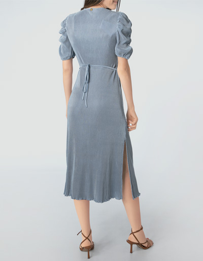 Freebird Plisseekleid im taillierten Schnitt Verkauf