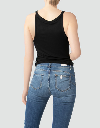 ROXY Top aus gerippten Jersey Lagerräumung