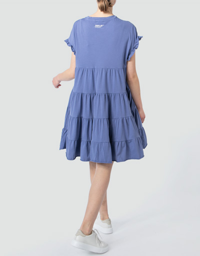 Replay Jerseykleid mit Stufensaum Räumungsverkauf