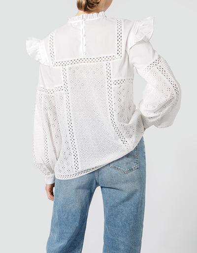 Replay Bluse mit Lochstickerei Kauf eins, bekomm eins gratis