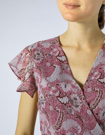 Freebird Wickelkleid mit Lurex Bis zu 65% Rabatt
