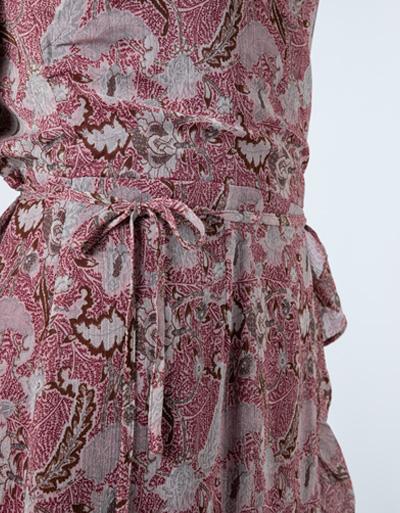 Freebird Wickelkleid mit Lurex Bis zu 65% Rabatt