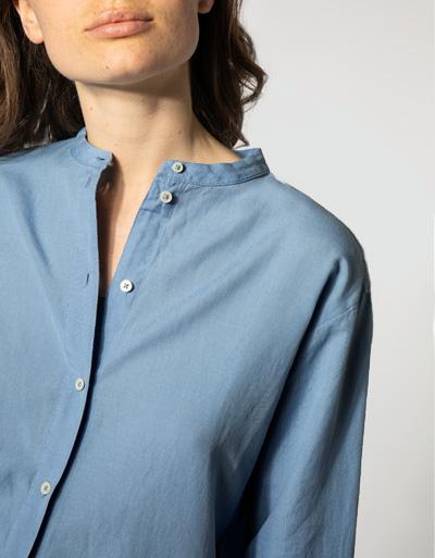 Marc O'Polo Hemdbluse im langen Schnitt Bis zu 55% Rabatt
