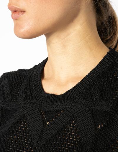 TWIN-SET Shirt im Materialmix Günstiger Verkauf
