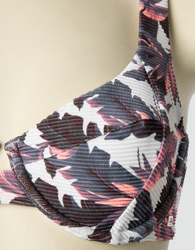 Tommy Hilfiger Balconette Top mit Tropen Print Flash Sale