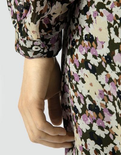 Marc O'Polo Kleid mit floralem Muster Preisnachlass
