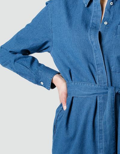 Marc O'Polo Jeanskleid aus Bio Baumwolle Top Angebot