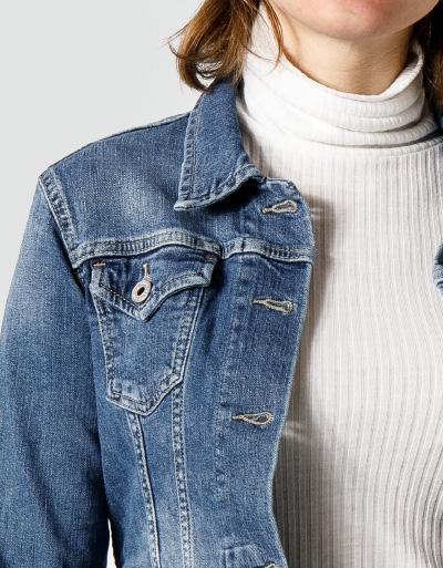 Pepe Jeans Jeansjacke im schmalen Schnitt Blitzangebot
