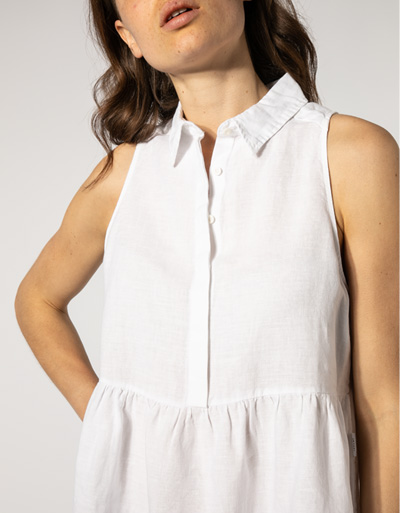 Replay Kleid aus reinem Leinen Nur für heute
