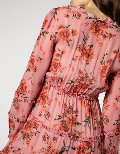 Replay Kleid im floralen Dessin Discount Store für neue Produkte