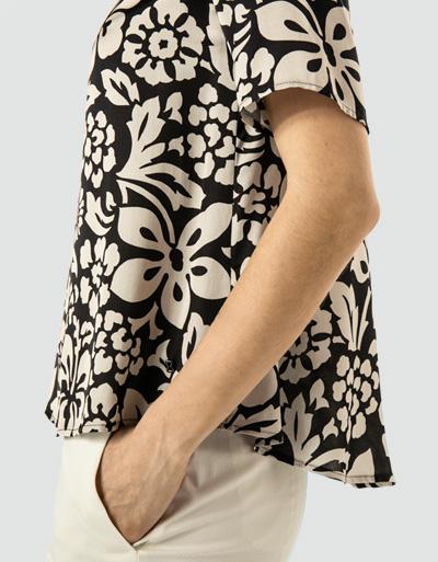 BOGNER Blusenshirt im floralen Dessin Fabrik Onlineshop