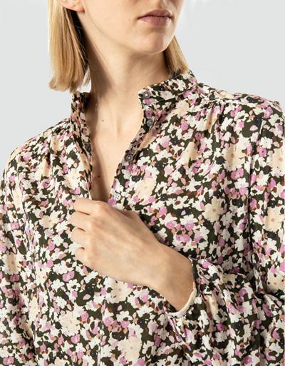 Marc O'Polo Blusenshirt mit Blumenprint Versandkostenfrei