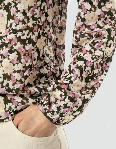 Marc O'Polo Blusenshirt mit Blumenprint Versandkostenfrei