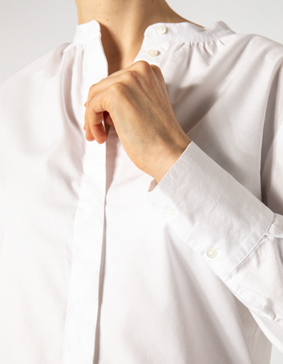 Marc O'Polo Bluse in cleaner Optik Saisonschlussverkauf