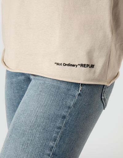 Replay T-Shirt aus Bio Baumwolle Black Friday