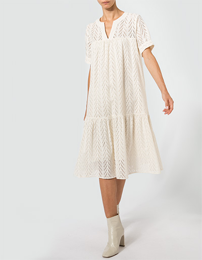 SECOND FEMALE Kleid aus Lochspitze Top Angebot