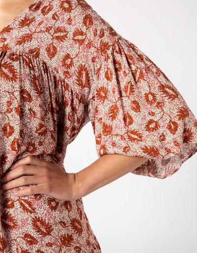 SECOND FEMALE Kleid mit Allover-Print Tägliche Deals