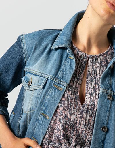 KOOKAI Jeansjacke in französischer Größe Zeitbegrenzte Promotion