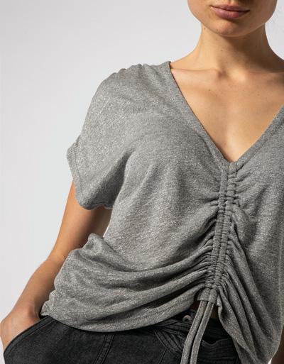 KOOKAI T-Shirt mit Glitzereffekt Bis zu 60% Rabatt