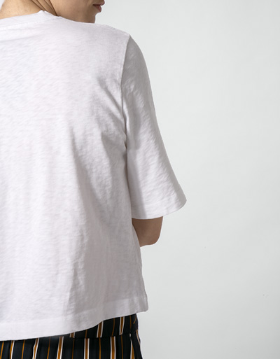 Marc O'Polo Shirt mit breitem Bündchen Outlet
