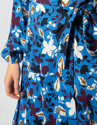 Marc O'Polo Kleid in Wickeloptik Auslauf