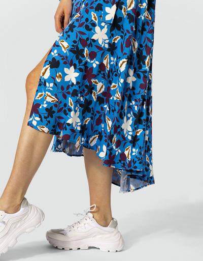 Marc O'Polo Kleid in Wickeloptik Auslauf