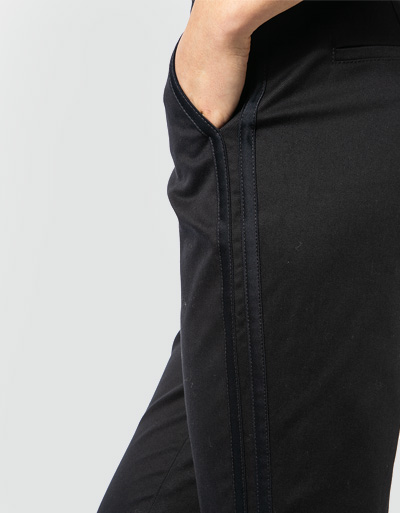 Tommy Hilfiger Hose mit Galon-Streifen Sonderangebot