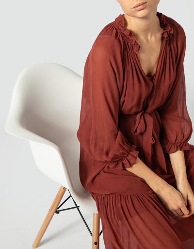 SECOND FEMALE Kleid aus Viskose Flash Sale