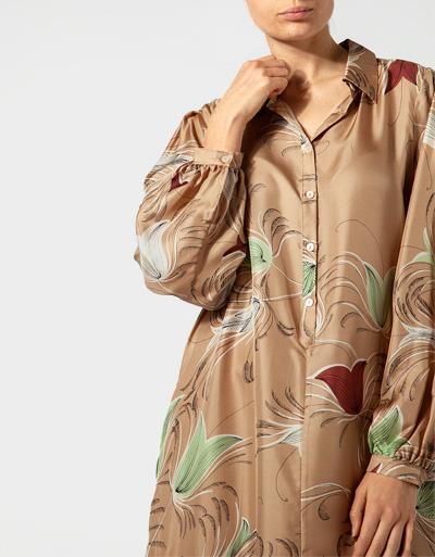 SECOND FEMALE Kleid aus Seide Online Shopping