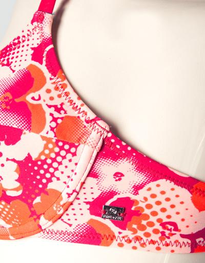 FIRE + ICE Bikini im floralen Dessin Saisonale Angebote