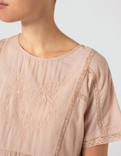 Pepe Jeans Kleid mit Stickerei VIP-Rabatte