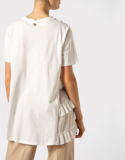 TWIN-SET Blusenshirt mit Rüschendetails Letzte 2 Tage