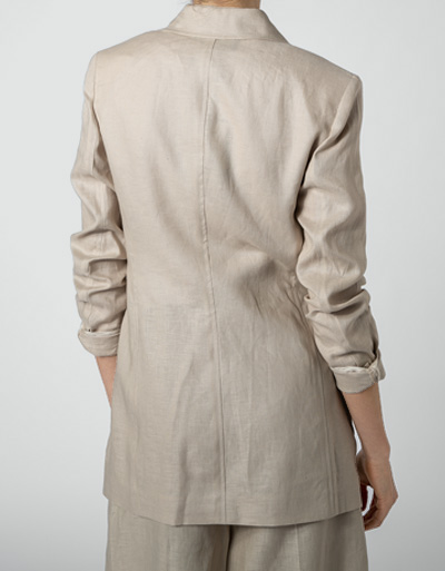 Laurèl Blazer aus Leinen Bis zu 55% Rabatt