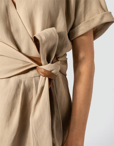 TWIN-SET Wickelkleid in italienischer Größe Fabrikpreis