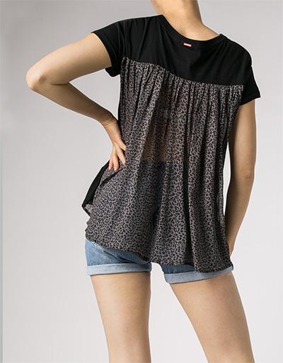Replay T-Shirt mit Animalprint Valentinstagsangebot