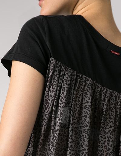 Replay T-Shirt mit Animalprint Valentinstagsangebot