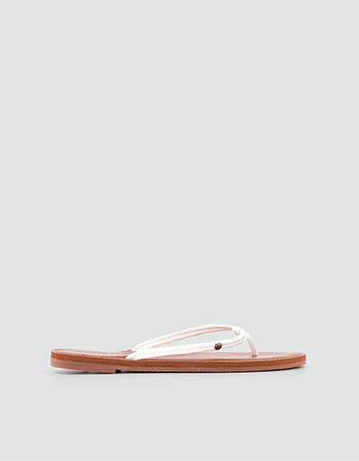 ROXY Zehensandalen mit geflochtenem Riemen Online Outlet